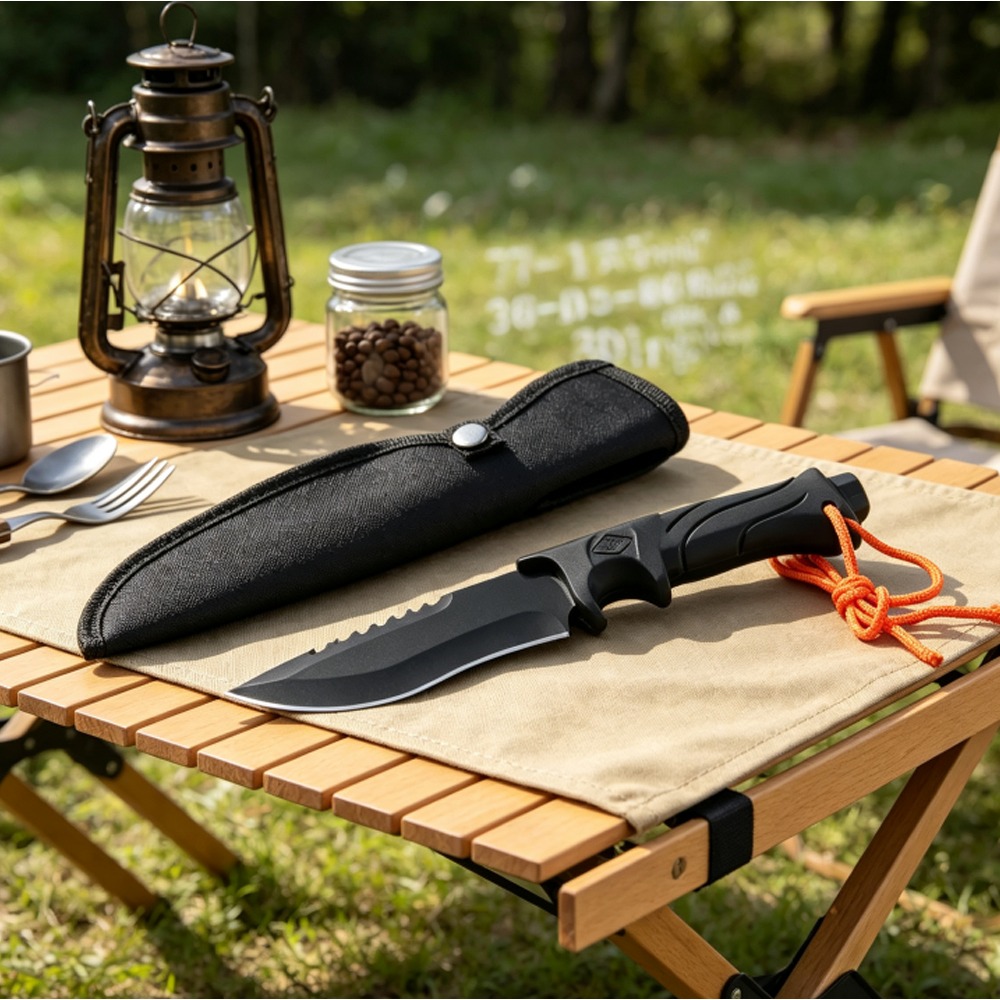 Edc Carry Fixed Blade Knife - Faca EDC Multiuso para Camping e