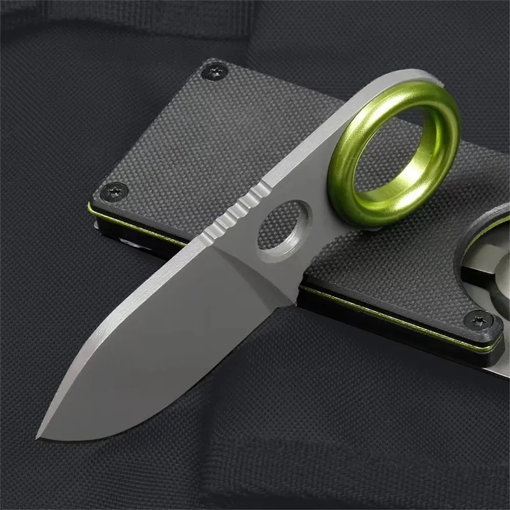 Everyday Carry (Edc) Knife - Mini Canivete de Lâmina Fixa em