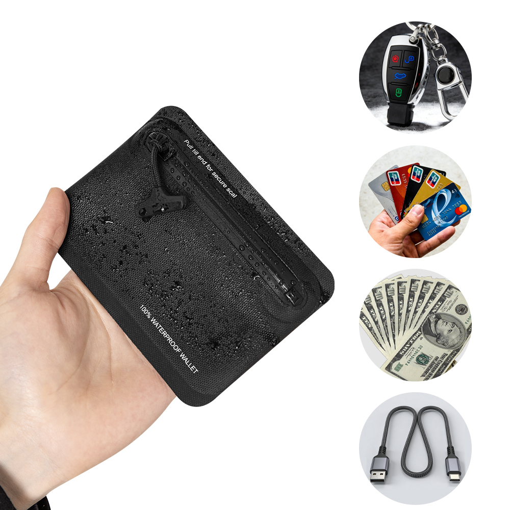 Appendix Carry Edc - Bolsa de Moedas Impermeável com Zíper,