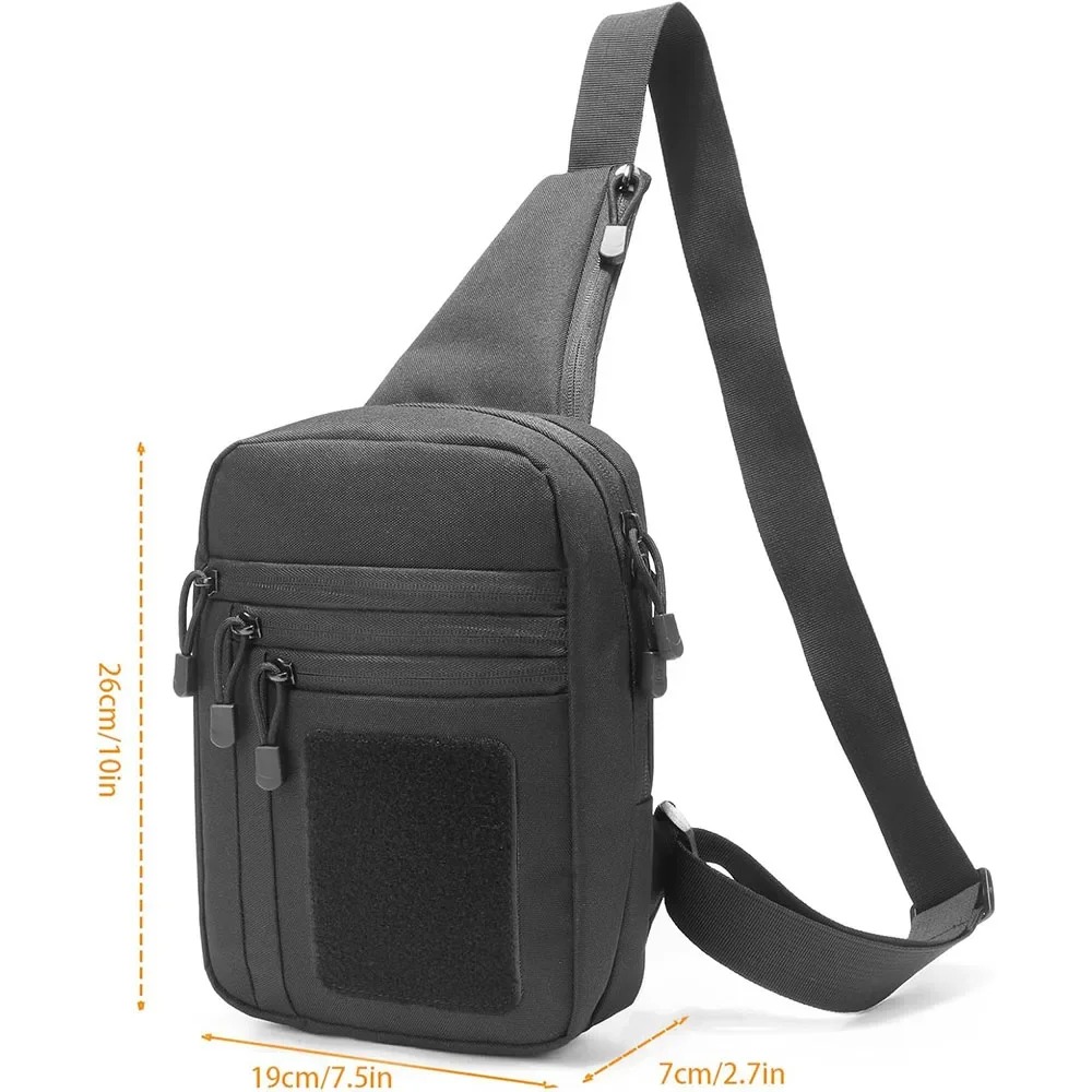 Edc Concealed Carry Backpack - Bolsa Tática de Ombro para Porte