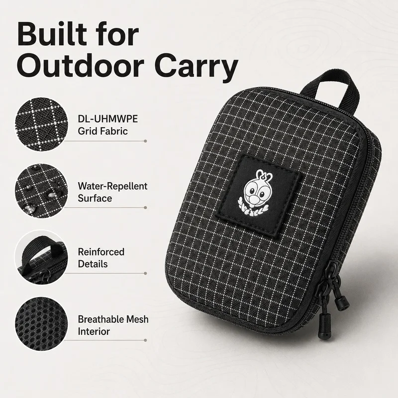 Edc Carry Pocket Pouch - Bolsa Organizadora de Tecido EDC, Resistente