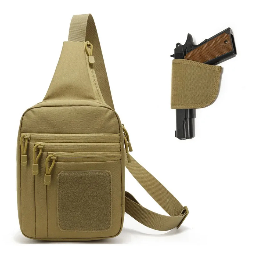 Edc Concealed Carry Backpack - Novo saco de peito tático coldre