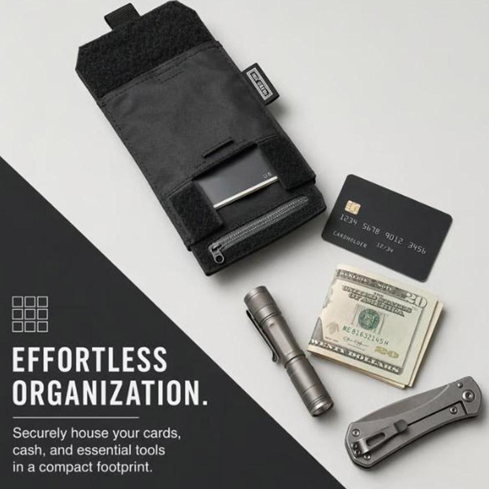 Edc Carry Card - Bolsa Tática Mini de Cintura EDC,