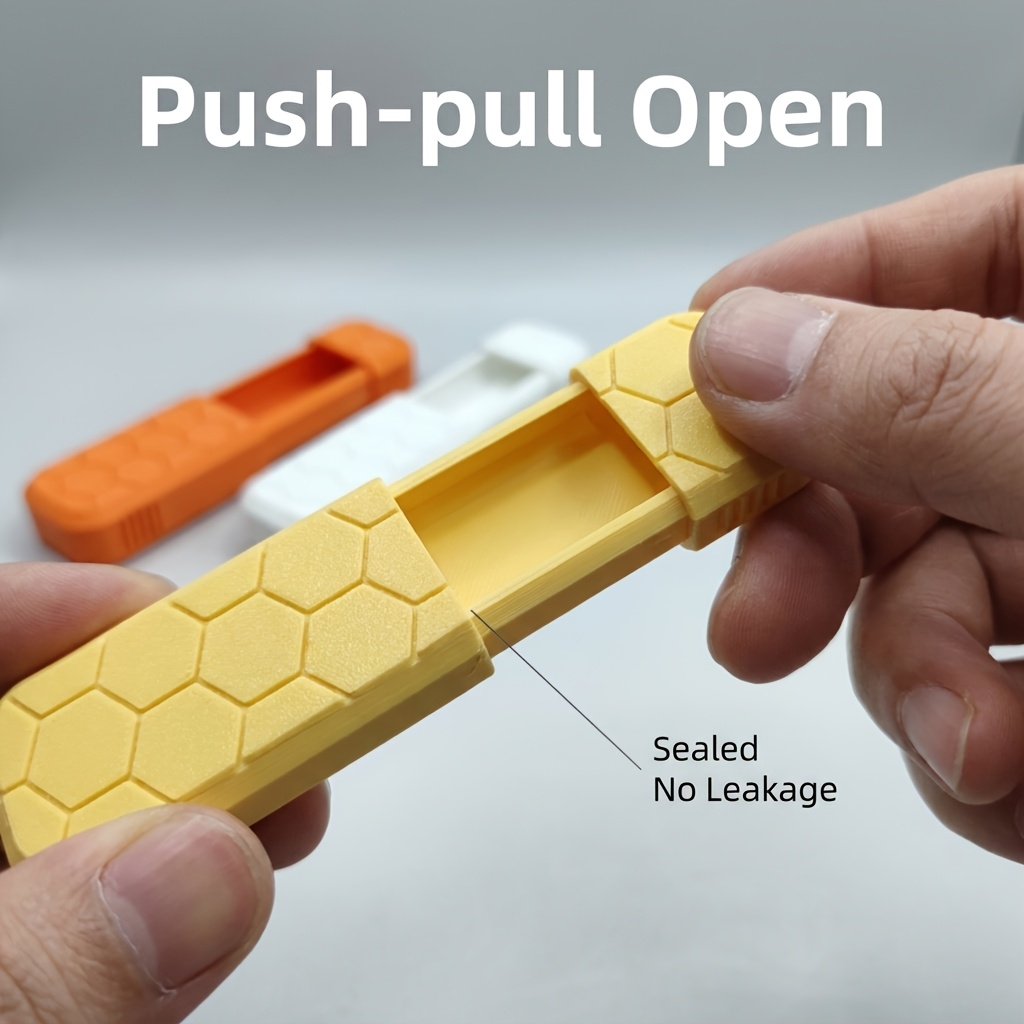 Edc Pill Carry - Estojo de Armazenamento EDC com Abertura