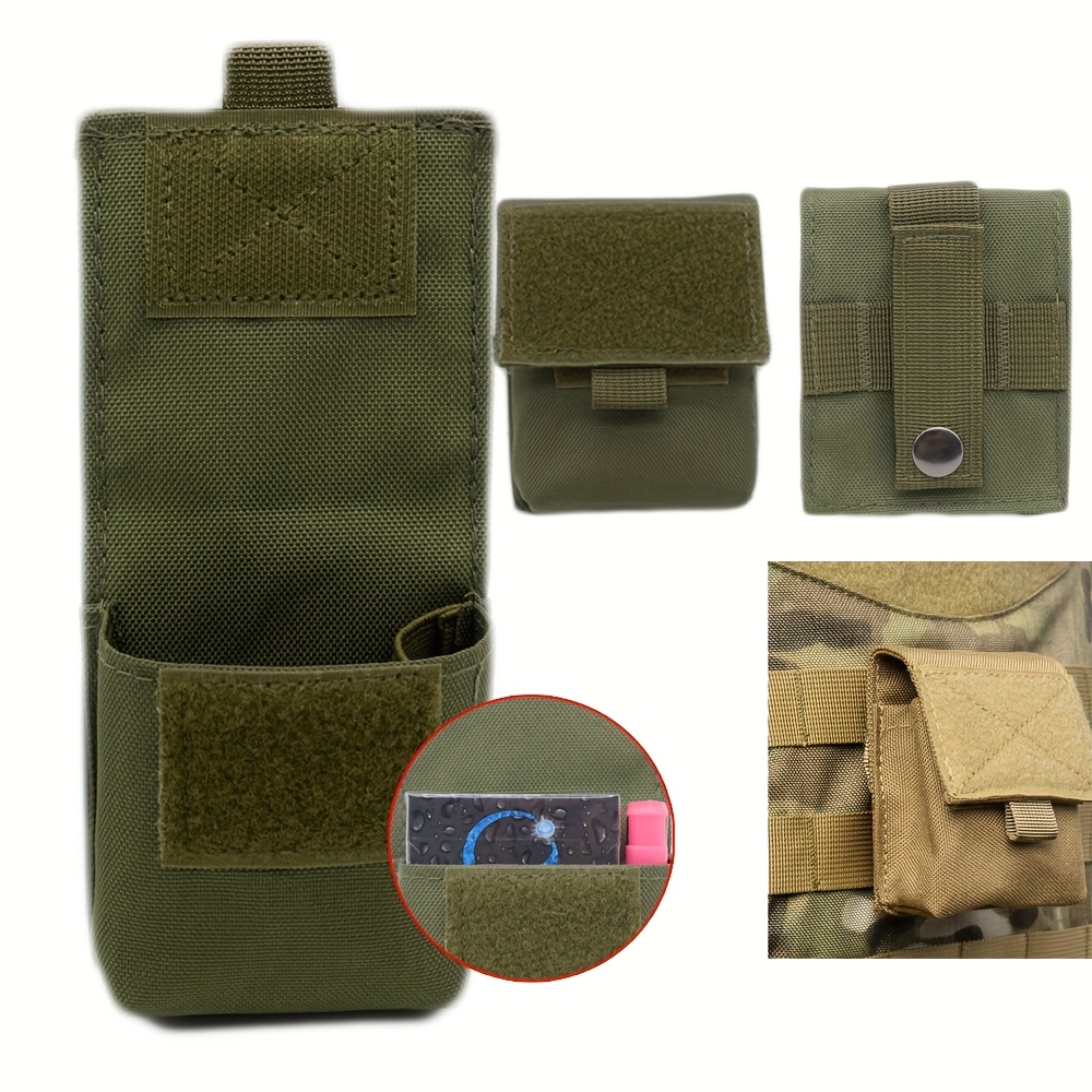 Edc Carry Card - Pequena molle bolsa utilitária mini carteira
