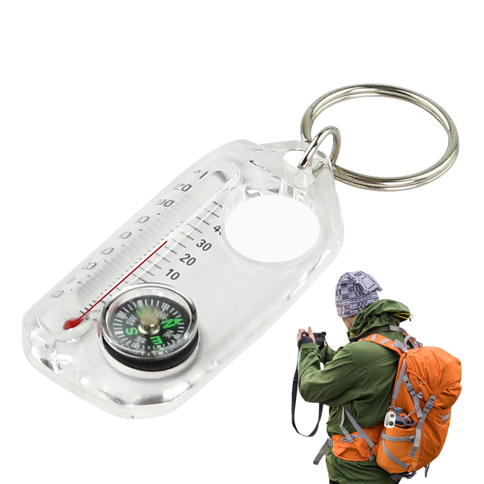 Bússola Multifuncional Mini pa - Compass Keychain Mini avaliação e preço