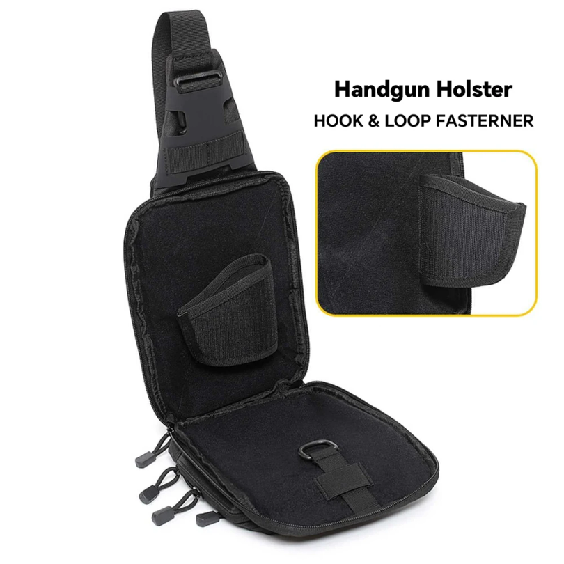 Bolsa Tática Transversal para  - Edc Concealed Carry Sling Bag avaliação e preço