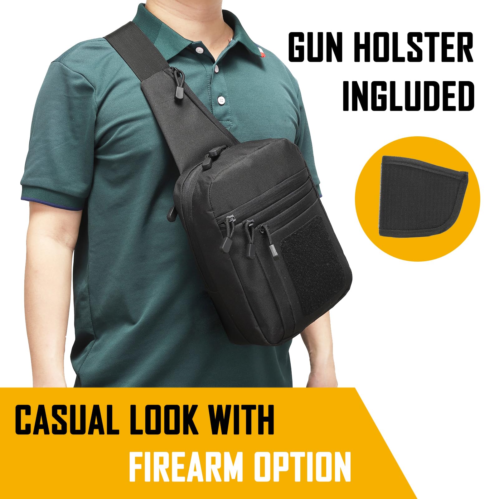 Bolsa crossbody de transporte  - Edc Carry For Men avaliação e preço