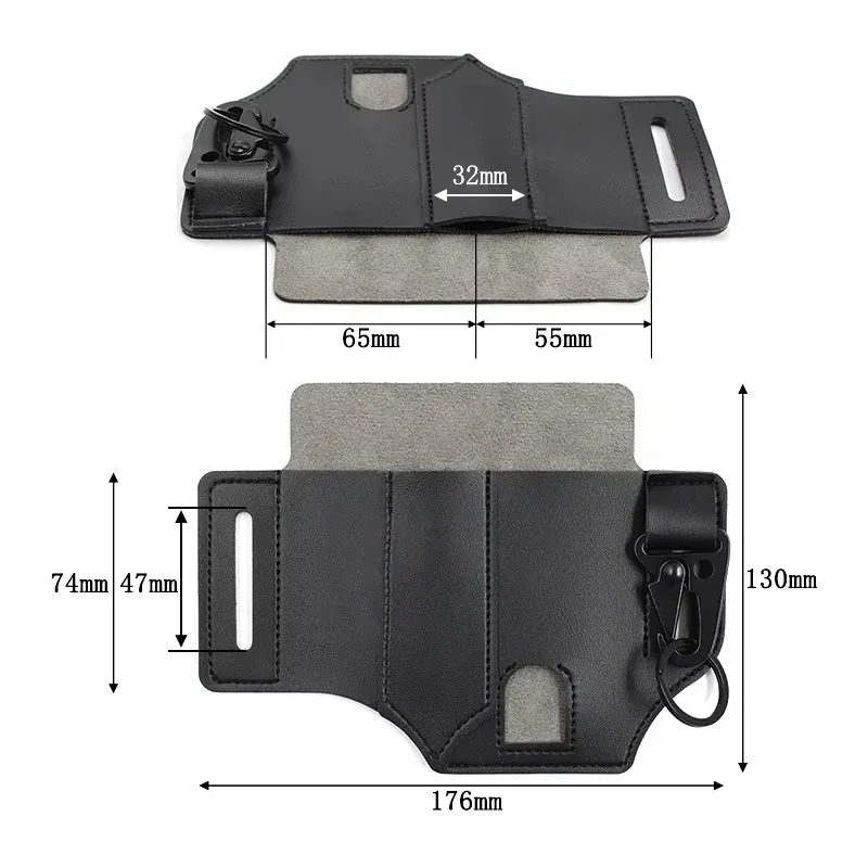 Cabide de cintura de couro por - Edc Carry Pocket Pouch avaliação e preço
