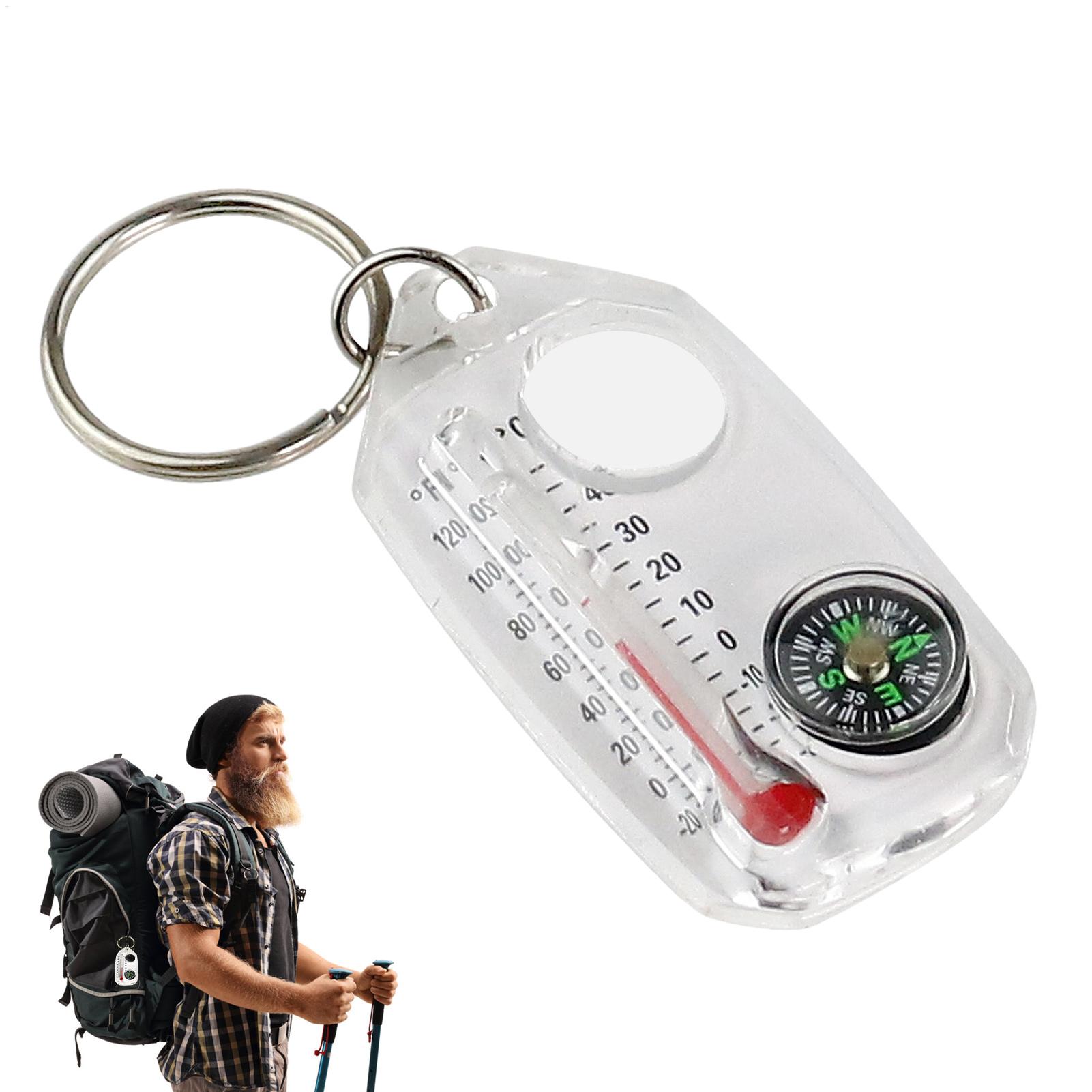 Bússola de Chaveiro Pequena, P - Compass Keychain Mini avaliação e preço