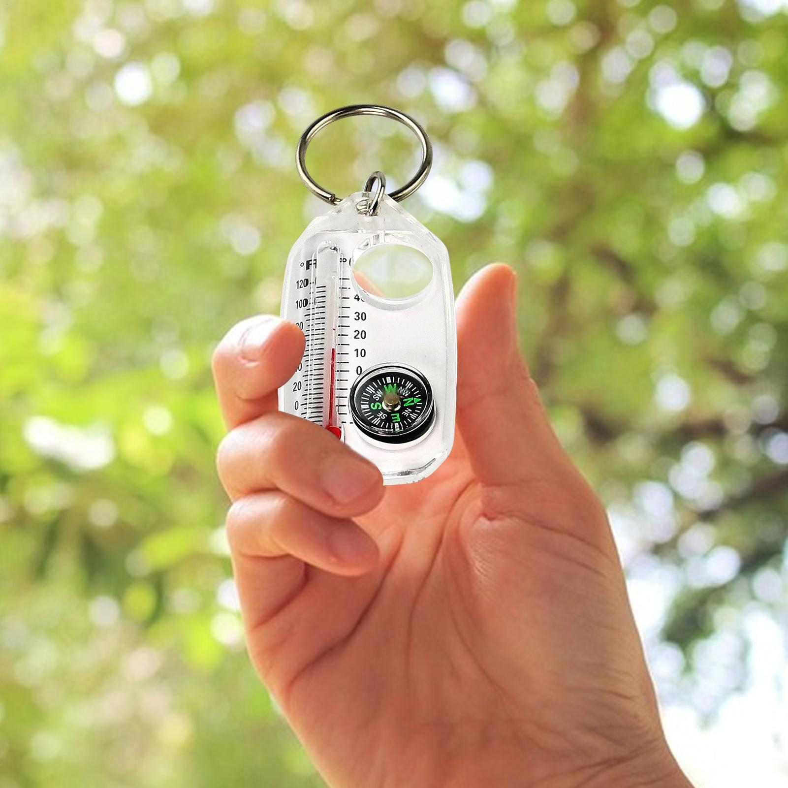 Bússola de Chaveiro Pequena, P - Compass Keychain Mini avaliação e preço