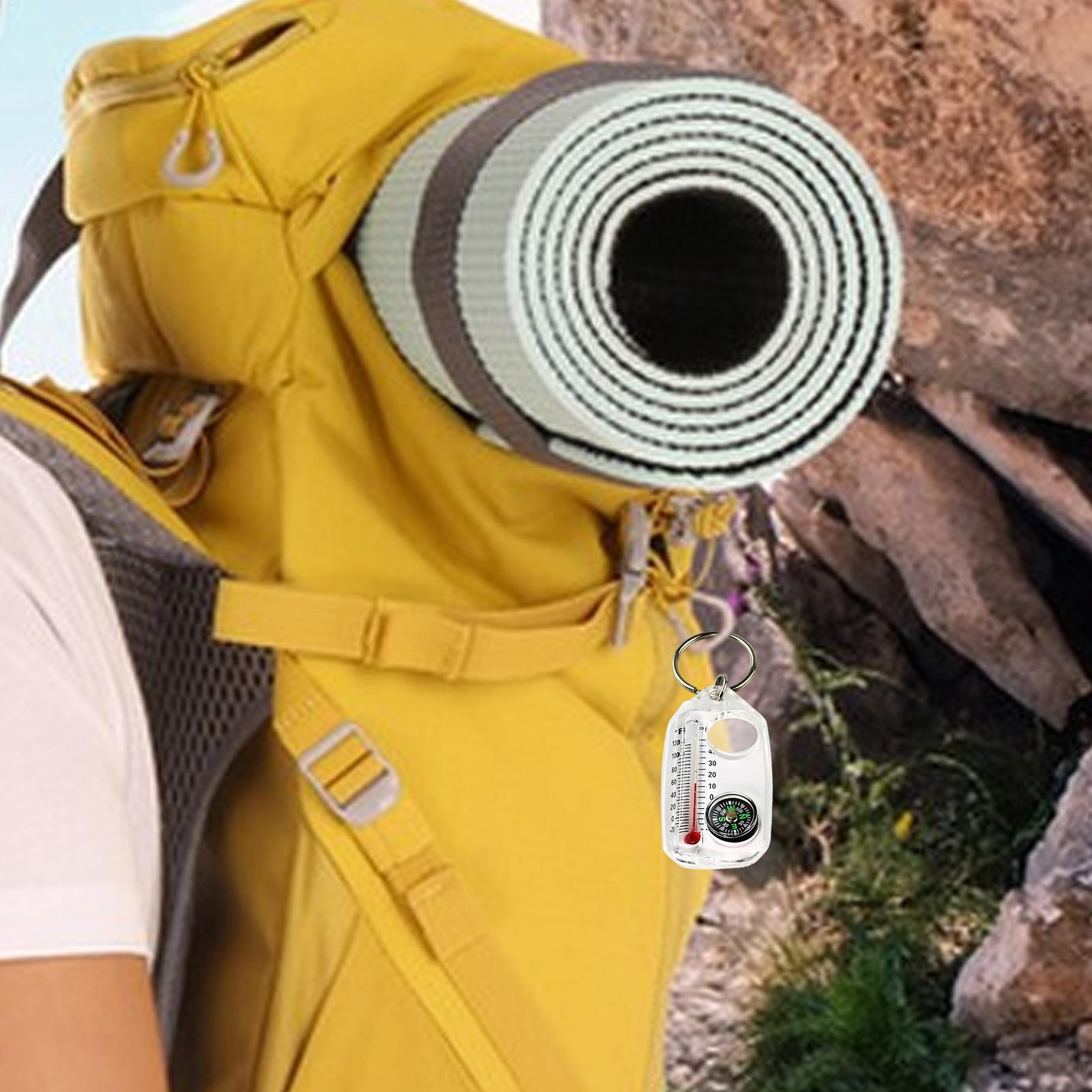 Bússola de Chaveiro Pequena, P - Compass Keychain Mini avaliação e preço
