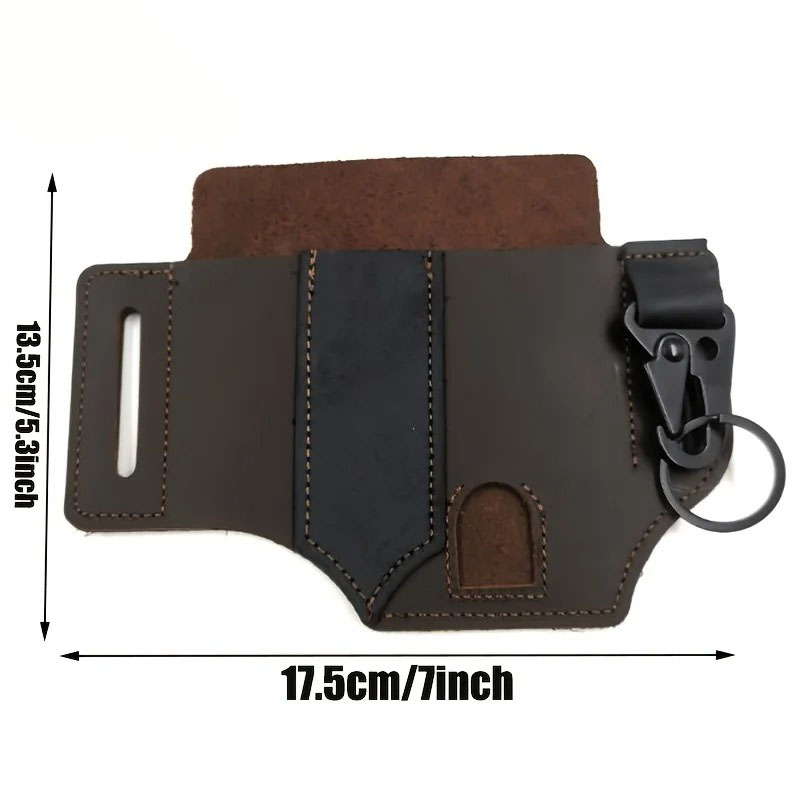 Bolsa de Cinto EDC em Couro PU - Appendix Carry Edc avaliação e preço