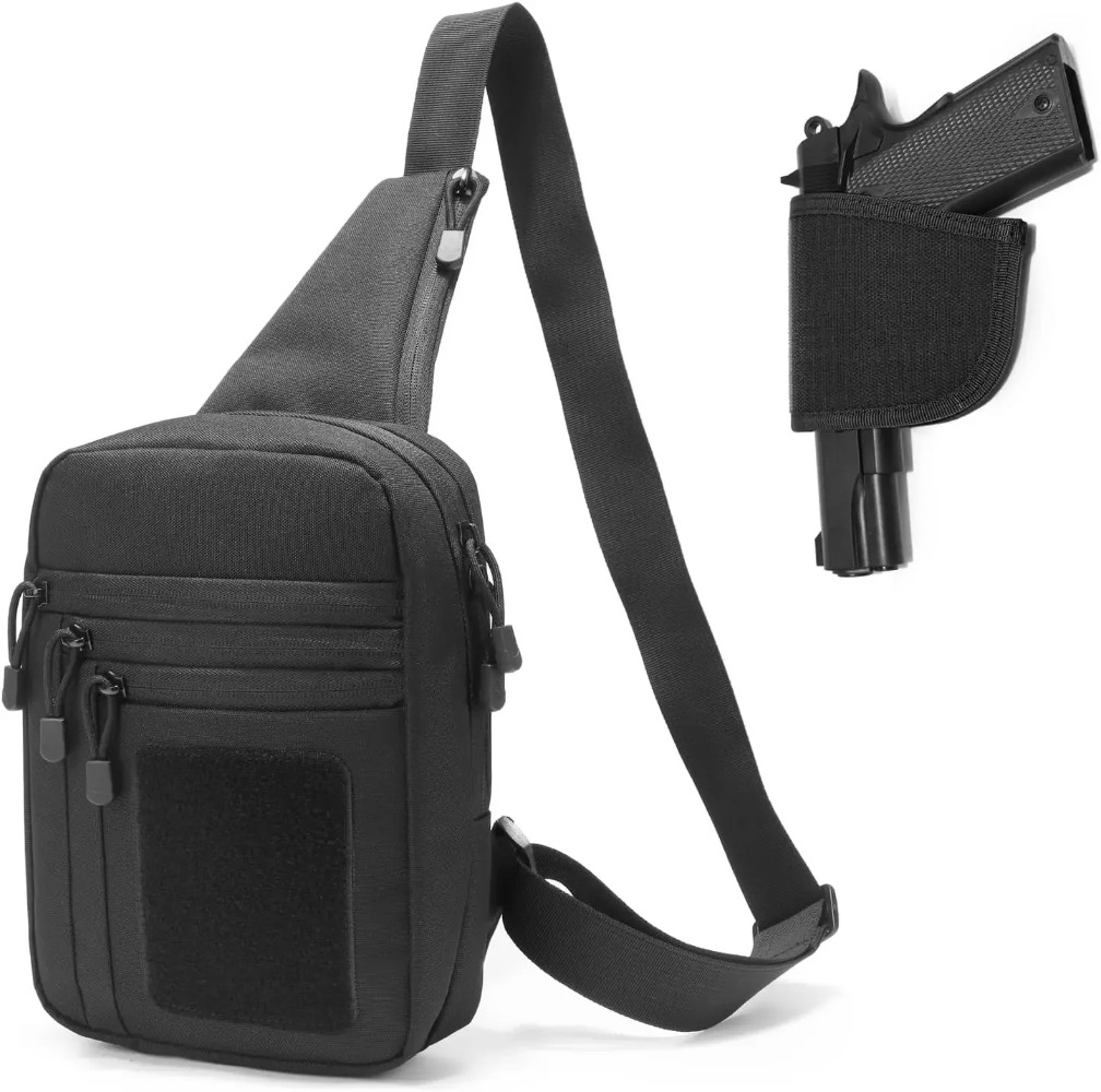 Bolsa Tática de Ombro para Por - Edc Concealed Carry Backpack avaliação e preço