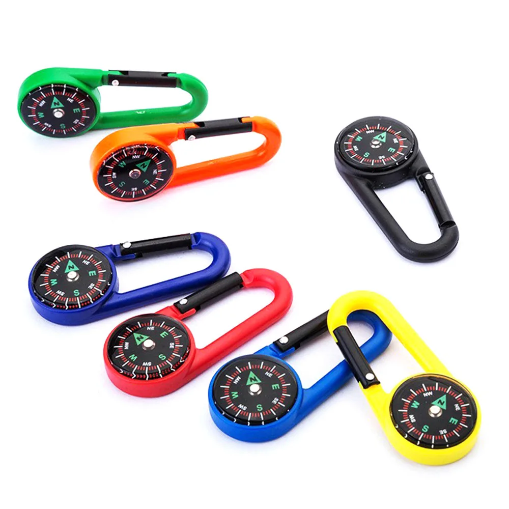 Bússola ao ar livre mosquetão  - Compass Keychain Mini avaliação e preço