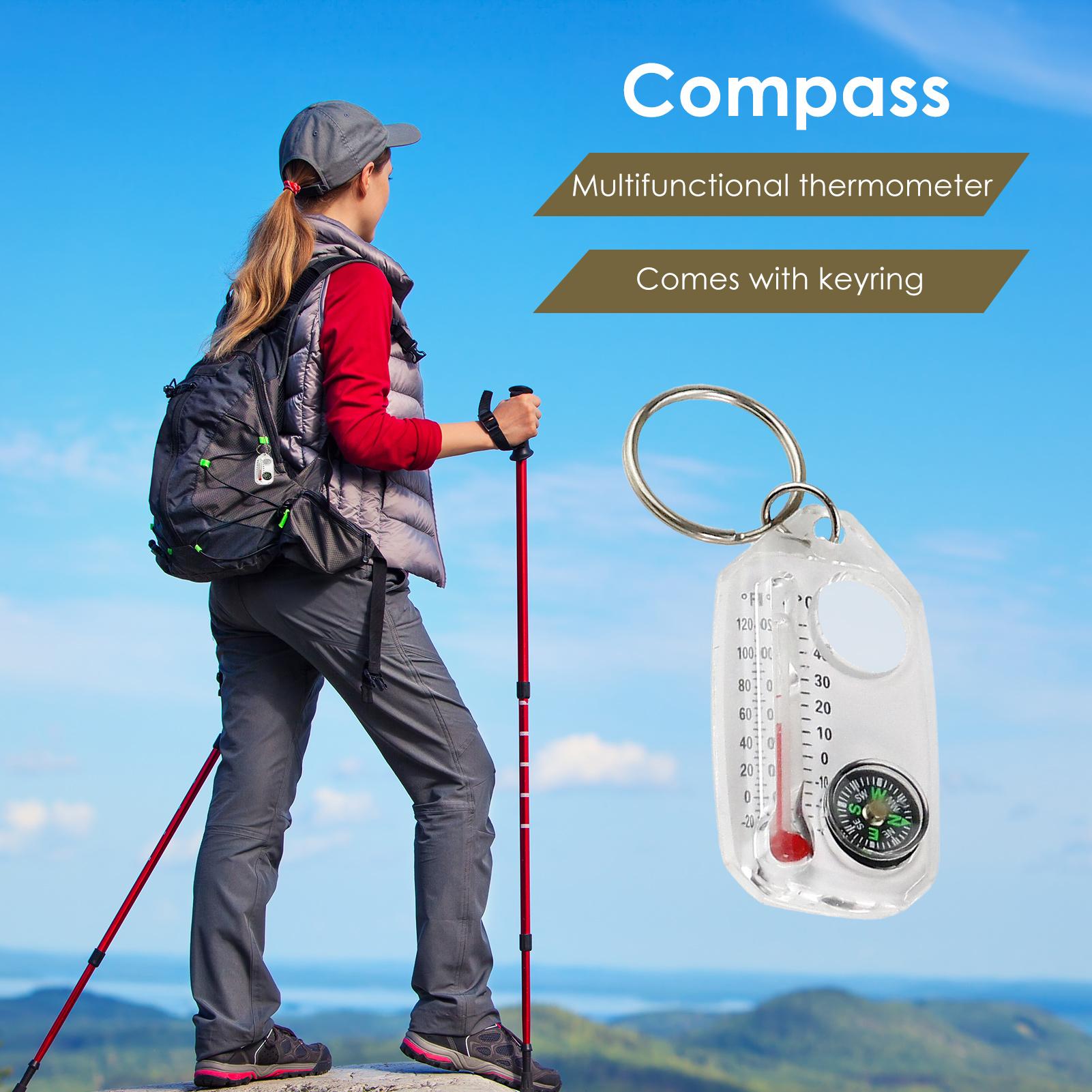 Mini chaveiros multifuncionais - Compass Keychain Mini avaliação e preço