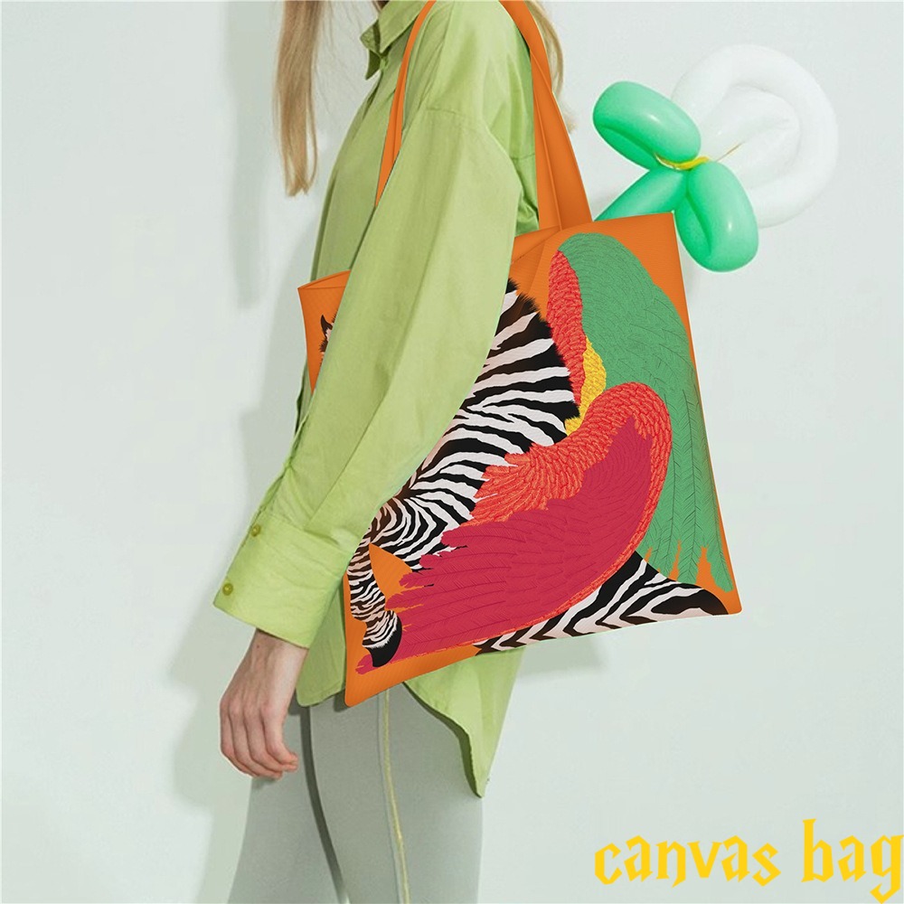 Moda multi-cor bolsa de lona f - Edc Carry Bag avaliação e preço