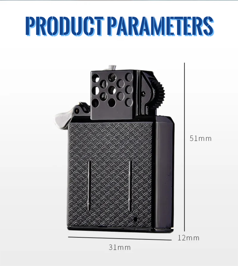 Isqueiro Criativo Recarregável - Lighter Insert Zippo avaliação e preço