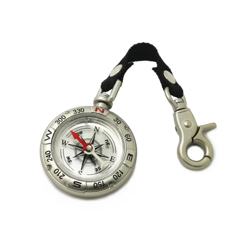 GEFENSI Mini Bússola Com Chave - Compass Keychain Mini avaliação e preço