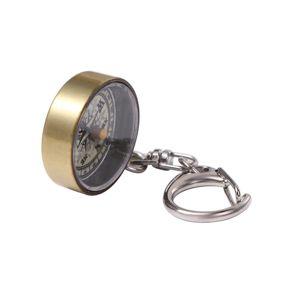 1 PCS Chaveiro de Liga de Zinc - Compass Keychain Mini avaliação e preço