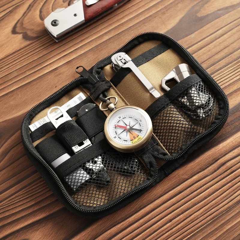 Bolsa tática edc para chaves a - Edc Carry Card avaliação e preço