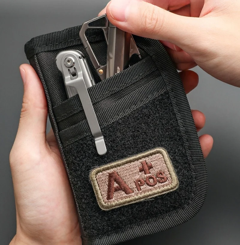 Bolsa tática edc para chaves a - Edc Carry Card avaliação e preço