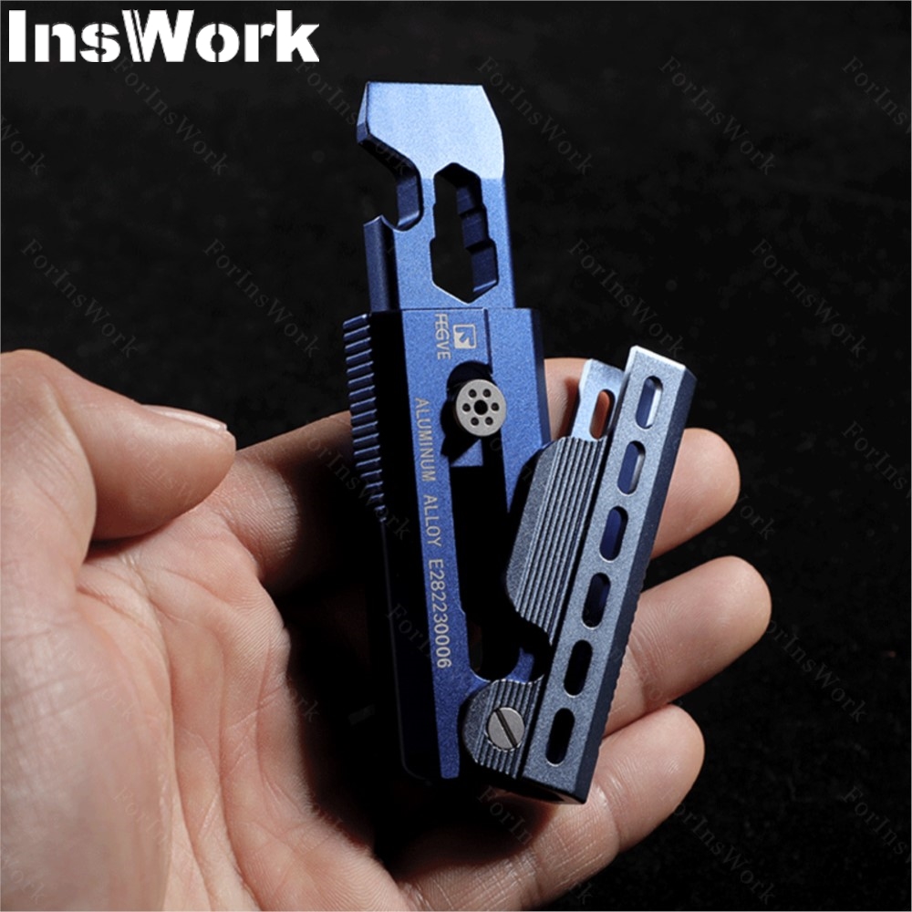 FEGVE-Titanium Alloy Steel Abr - Edc Carry Piece avaliação e preço