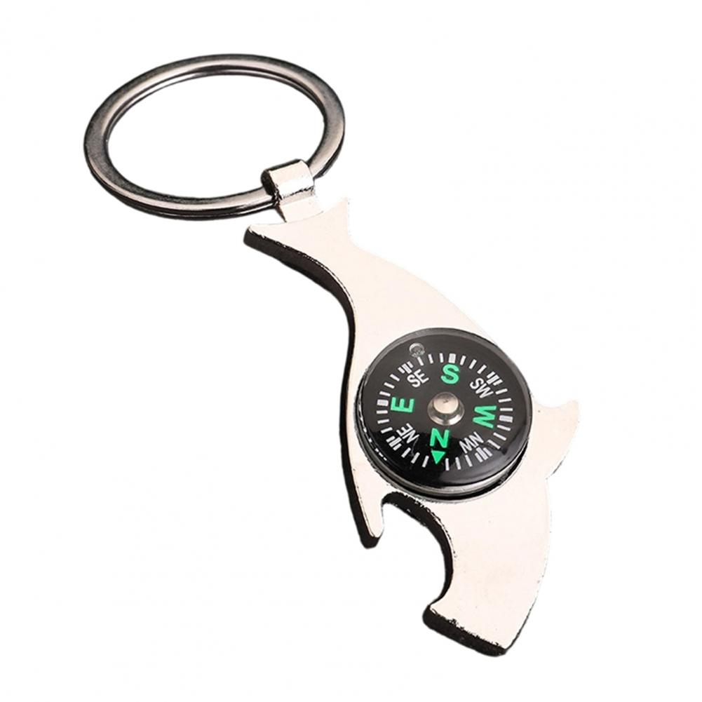 Mini Bússola Chaveiro de Liga  - Compass Keychain Mini avaliação e preço