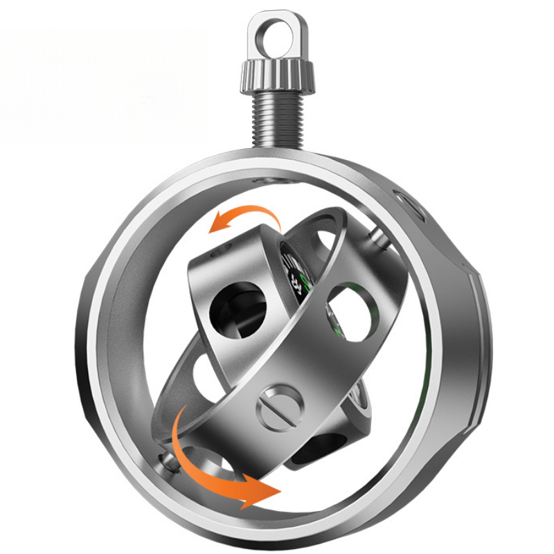Mini bússola ponta do dedo rol - Compass Keychain Mini avaliação e preço