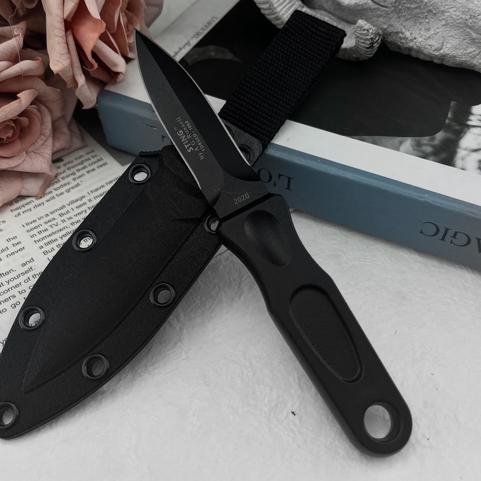 Faca de Lâmina Fixa Multifunci - Everyday Carry (Edc) Knife avaliação e preço
