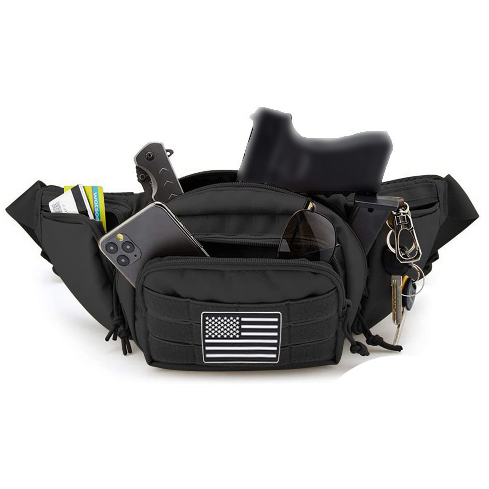 Bolsa tática para cintura, bol - Edc Carry For Men avaliação e preço