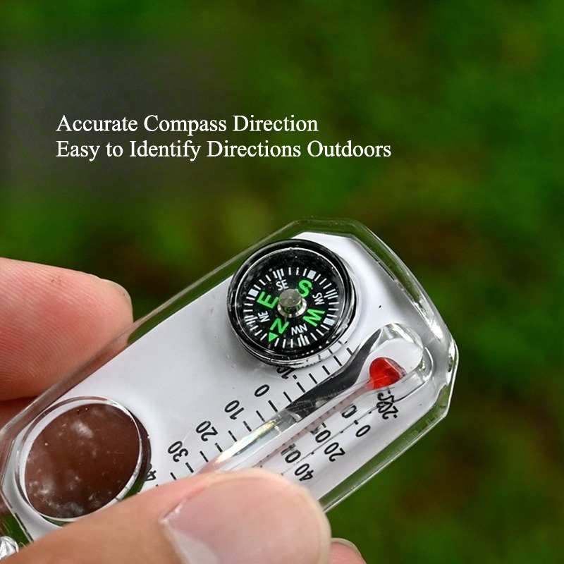 Bússola de Sobrevivência ao Ar - Compass Keychain Mini avaliação e preço