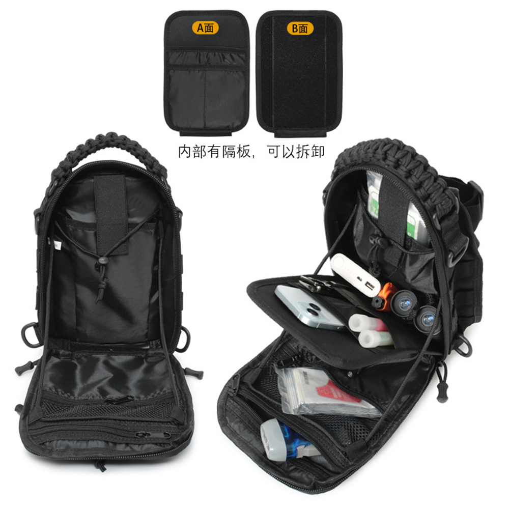 Bolsa Tática Multifuncional ED - Edc Concealed Carry Sling Bag avaliação e preço