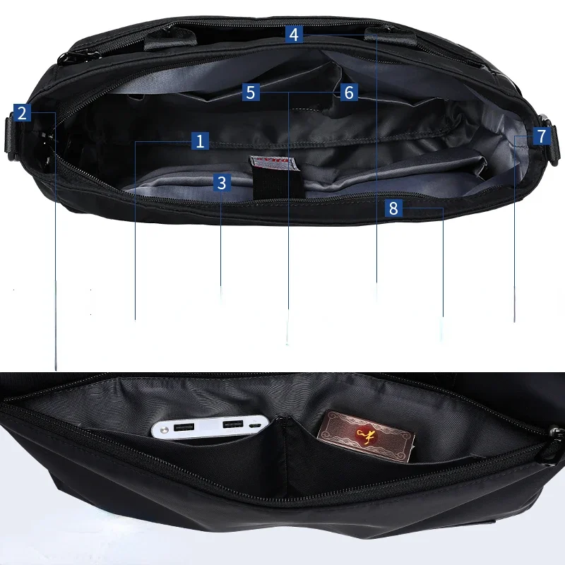Bjiax saco de arquivo maleta d - Edc Carry Bag avaliação e preço