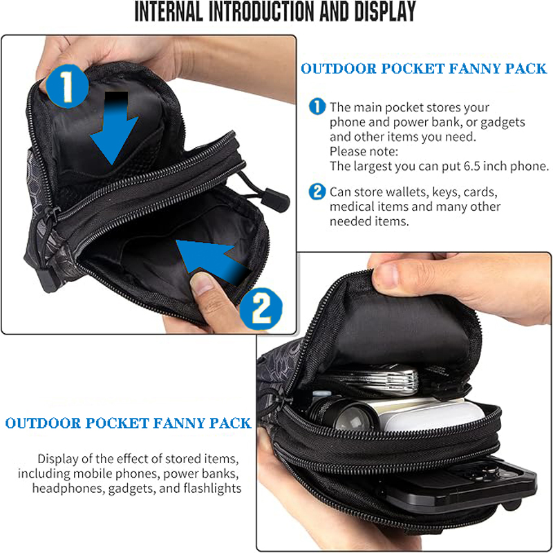 Universal edc tático molle bol - Edc Carry Bag avaliação e preço