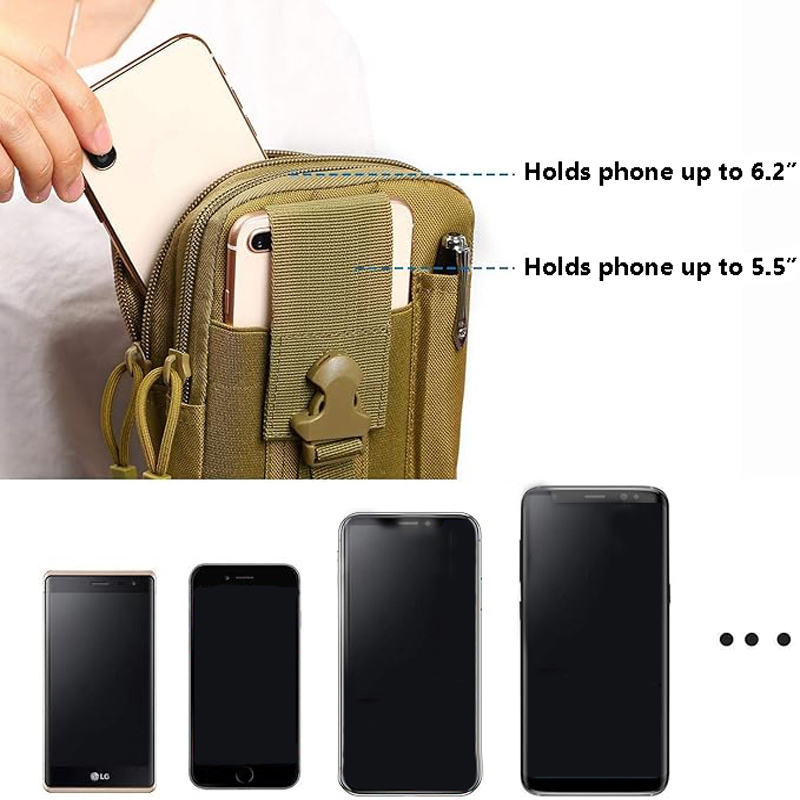 Universal edc tático molle bol - Edc Carry Bag avaliação e preço