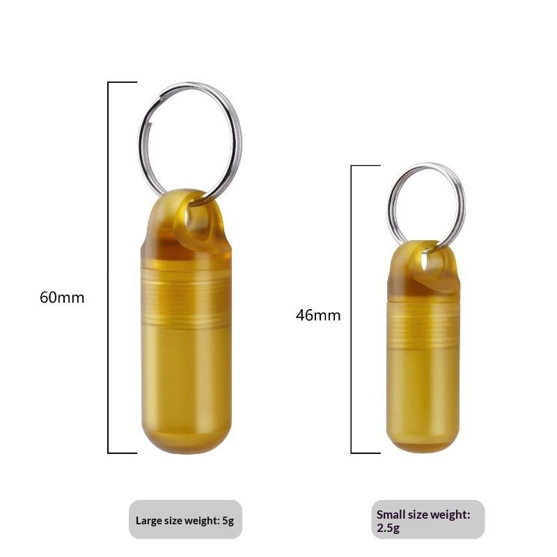 Pequena caixa de armazenamento - Edc Pill Carry avaliação e preço